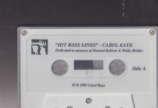 carol Kaye hit bass lines  cassette 1995