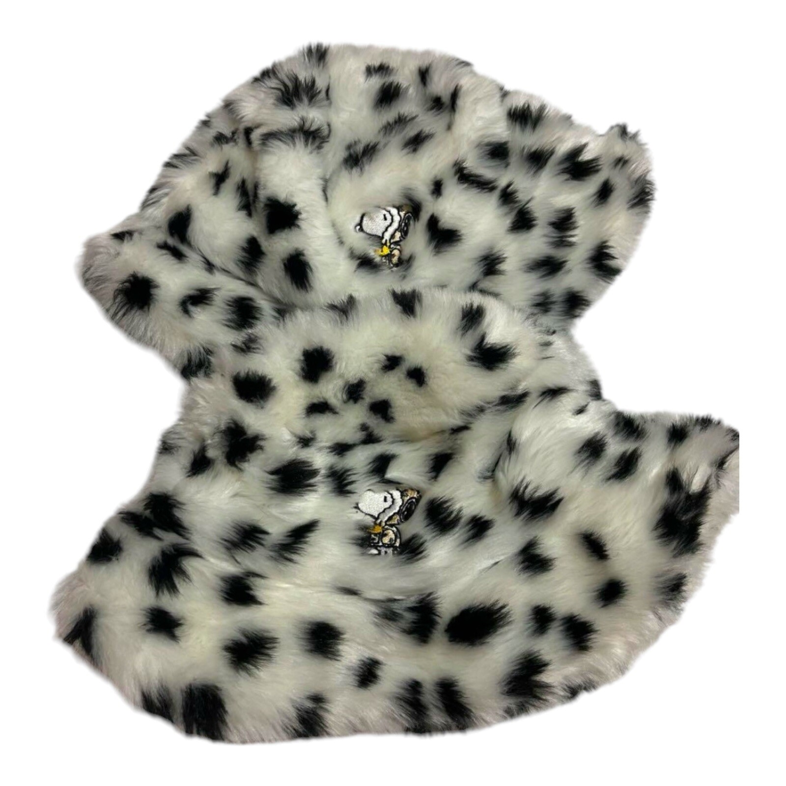 2set USJ Snoopy Bucket Hat in White Black and Dalmatian Print - Universal Studios Japan