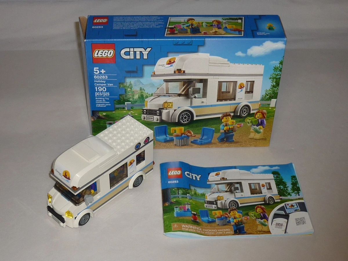 Lego City 60283 Holiday Camper Van 190 pcs 100 Complete with Box Instructions
