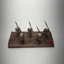 5 Vintage Toy Lead Soldiers Arabian .5" Tall
