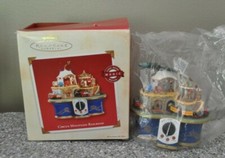 Hallmark Keepsake 2002 Circus Mountain Railroad Music Christmas Ornament