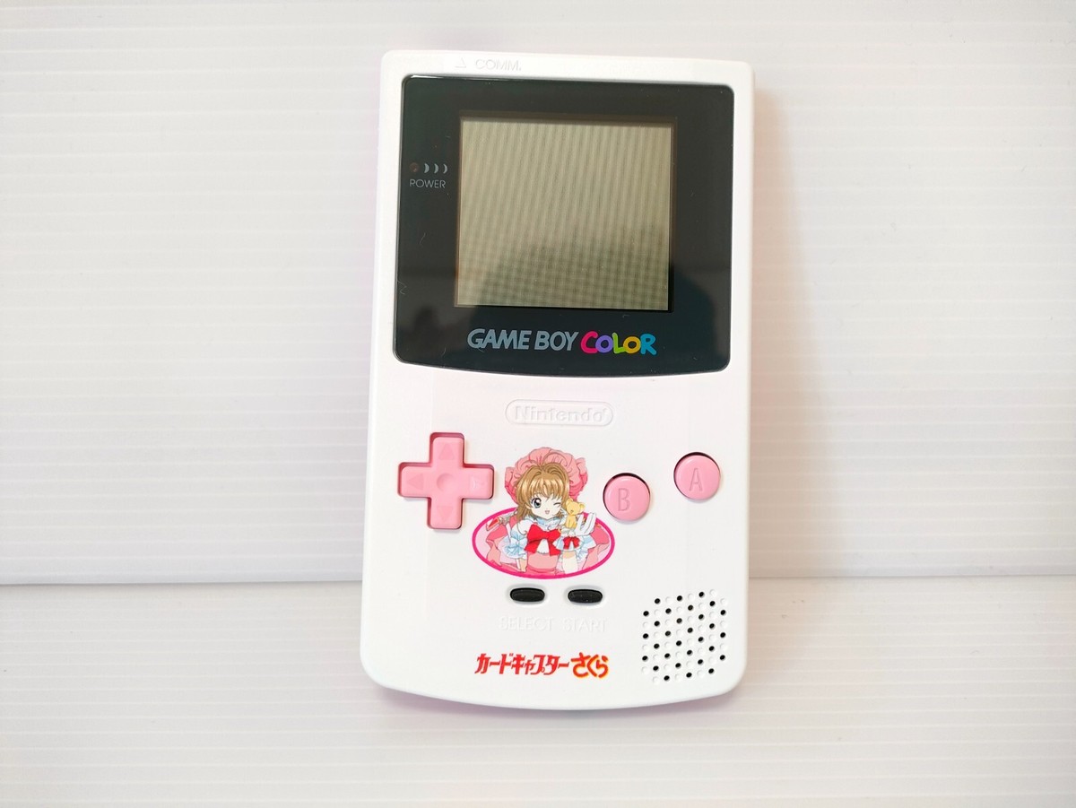 GAME BOY COLOR カードキャプターさくら Cardcaptor Sakura GAME BOY COLOR Console CGB-001 Pink White