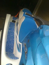 Yamaha BLUE GRAY 1998 XL1200 1998-99 XL760 1999-2004 XL700 Seat cover Blacktip 