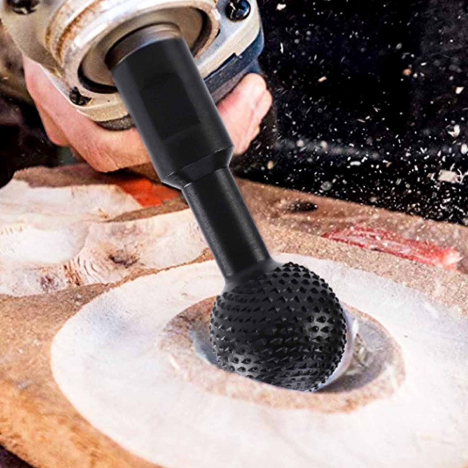 3Pcs Burr Set M14 File Wood Carving Burrs For 115 125 Type Angle