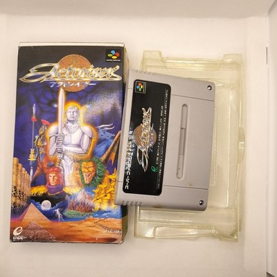 Zelda Link to Past SFC & Secret of Mana w/ Manual & ActRaiser w