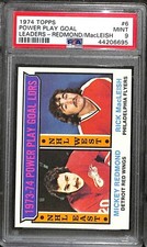 1974 TOPPS #6 POWER PLAY GOAL PSA 9 Mint 44206695 