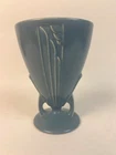 Roseville Moderne Blue Art Deco Pottery Ceramic Vase 788-6