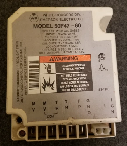 White Rodgers 50E47-60 Ignition Control Circuit Board Module