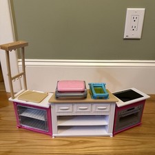 Ultimate Kitchen Playset Baking Cooking Mattel Barbie Working Lights  Sounds 