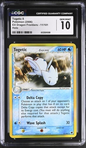 Togetic δ graded CGC 10 for sale on eBay