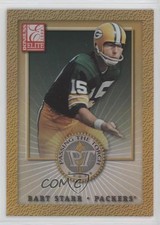 2000 Donruss Elite Passing the Torch /500 Bart Starr Brett Favre #PT-16 HOF 1u6