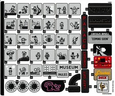 LEGO STICKER SHEET 2 ONLY 76271 BATMAN: ANIMATED SERIES GOTHAM from set New