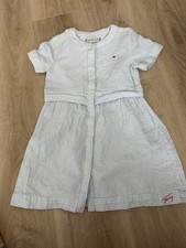 Tommy Hilfiger Size 4 Stripped Dress Pre Owned Excellent Condition