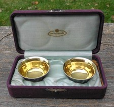 Vintage Mitsukoshi Sterling Silver Pure Silver Sake Choko Cups