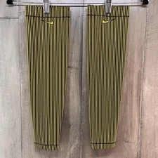 Nike Pro Elite 2024 DRI-FIT ADV Running Sleeves Yellow Adult Medium FD5792-711