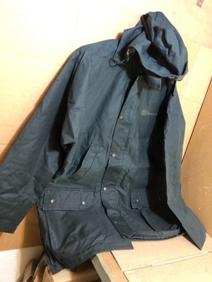 Smith & Wesson Jacket Men s Size XL Green Waxed Barn Field Coat 90s