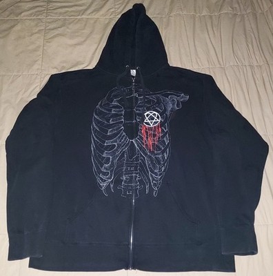 †2000s Big Hoodie Gimmick Jacket Amazon.com: Obenie Women Men Y2K Zip Up Oversized Hoodie Gothic