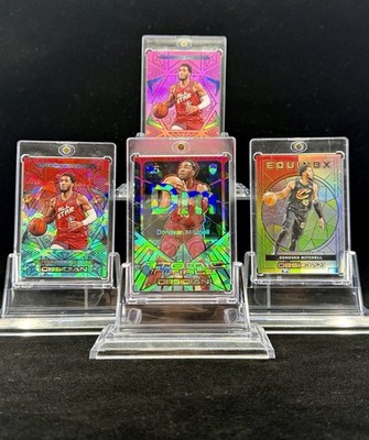   Donovan Mitchell   4-Card  Serial #d Obsidian Lot. Cavs & All Star