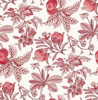 Fd26812_Middleton Klassisch, Botanisch Tief Rot Fine Decor Tapete