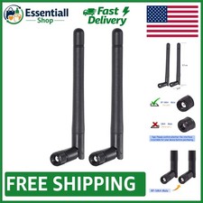 Enhance Your WiFi with 3dBi RP-SMA Male Antenna 2-Pack for Various Devices