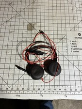 Plantronics Poly Blackwire Stereo Wired Headset With Mic With Mesh Bag B542