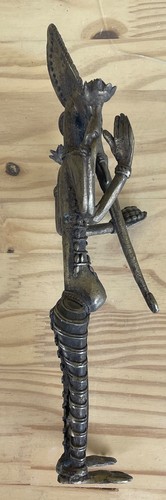 Ganesh Art tribal Dhokra Dokra Inde centrale éléphant circa 1950–1980 - Photo 5 sur 6