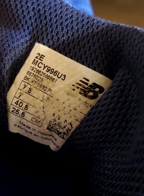 New Balance 996 Pro Bank Tennis Shoes Men display picture 1