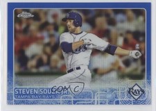 2015 Topps Chrome Blue Refractor 18/150 Steven Souza Jr #107 2x6