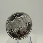 Lift Up Your Eyes- Dove Round One Talent of Pure Silver 1 Troy oz.999 Silver #9