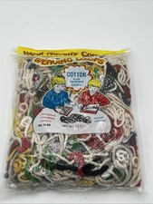 NEW Wool Novelty Co Cotton Weaving Loops For Potholders VTG Made USA 16 Oz Bag