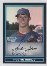 2009 Bowman Draft Prospects Chrome Refractor Austin Adams #BDPP36 0a1