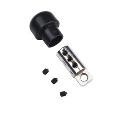 Gym Cable Connector And Ball Stopper Set With Rubber And Steel Construction