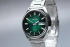 Vintage 1974 [Exc+5] Seiko 5 ACTUS 6106-8690 Kanji Days Green Dial Men Watch
