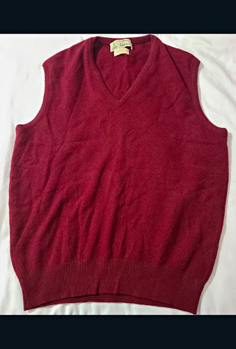 Ballantyne, Ballantyne Giubbotto Maglione Uomo M Borgogna 100% Cashmere Maglia Scollo a V