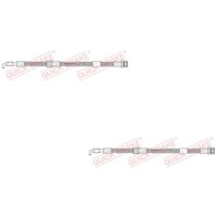 2X Quick Brake Bremsschlauch Links Rechts FüR Mazda Premacy CP 323 F VI BJ
