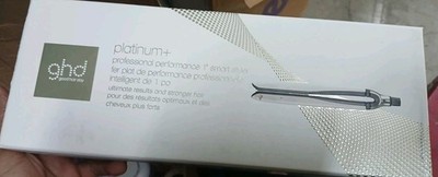 ghd Chronos Infinity 1'' White 365F Flat Iron Styler NIB