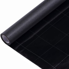 VELIMAX Static Cling Total Blackout Window Film Privacy Room Darkening Window...