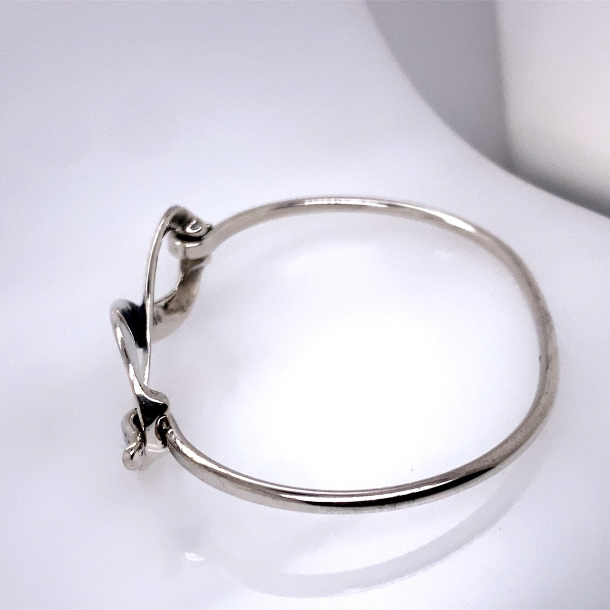 James Avery Infinity Sterling Silver Hook-On Brac… - image 2