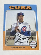 2019 Topps Archives Baseball #193 - Javier Baez - Chicago Cubs