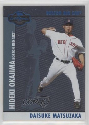 2008 Topps Co-Signers Silver Blue /250 Daisuke Matsuzaka Hideki Okajima #054 9cf