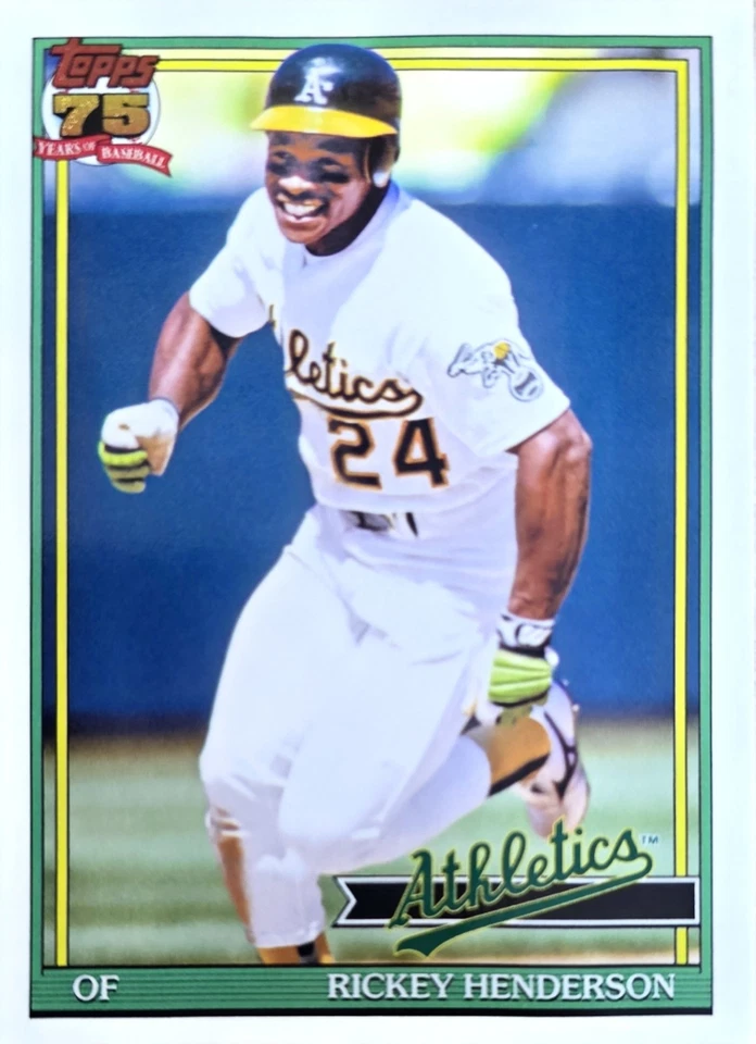 Lot De Cartes Topps Athletics 9 2026 Rickey Henderson RC Nick Kurtz - Photo 2/4