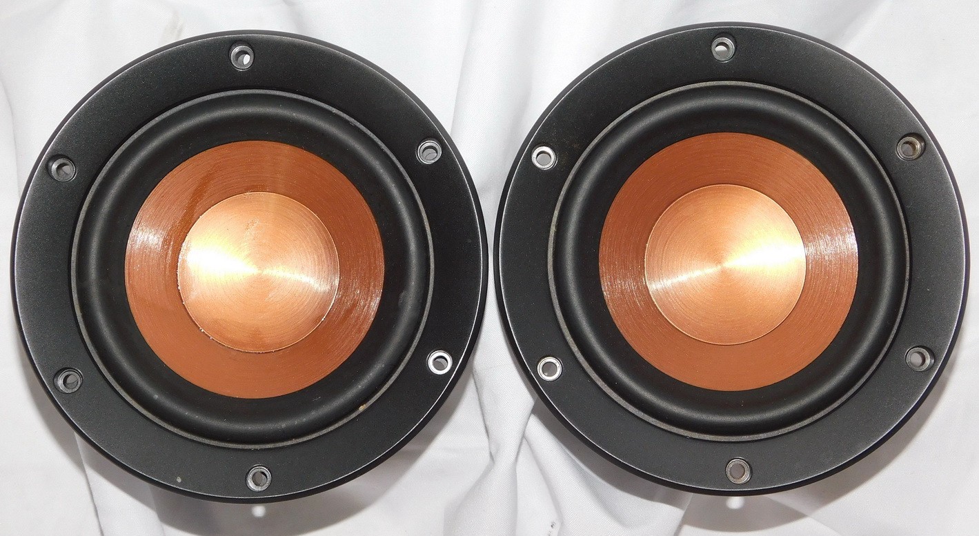 OEM KLIPSCH R-14M  4&rdquo; WOOFERS PAIR DRIVER 140805 R14M R 14
