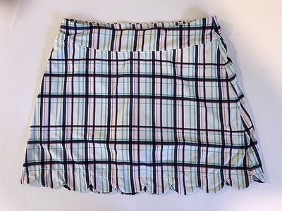 Lillie Green Skort Skirt Womens Small Pull On Stretch Golf Pickleball