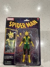MARVEL LEGENDS RETRO CARD SPIDER-MAN ELECTRO FRANCINE FRYE  ACTION FIGURE NEW