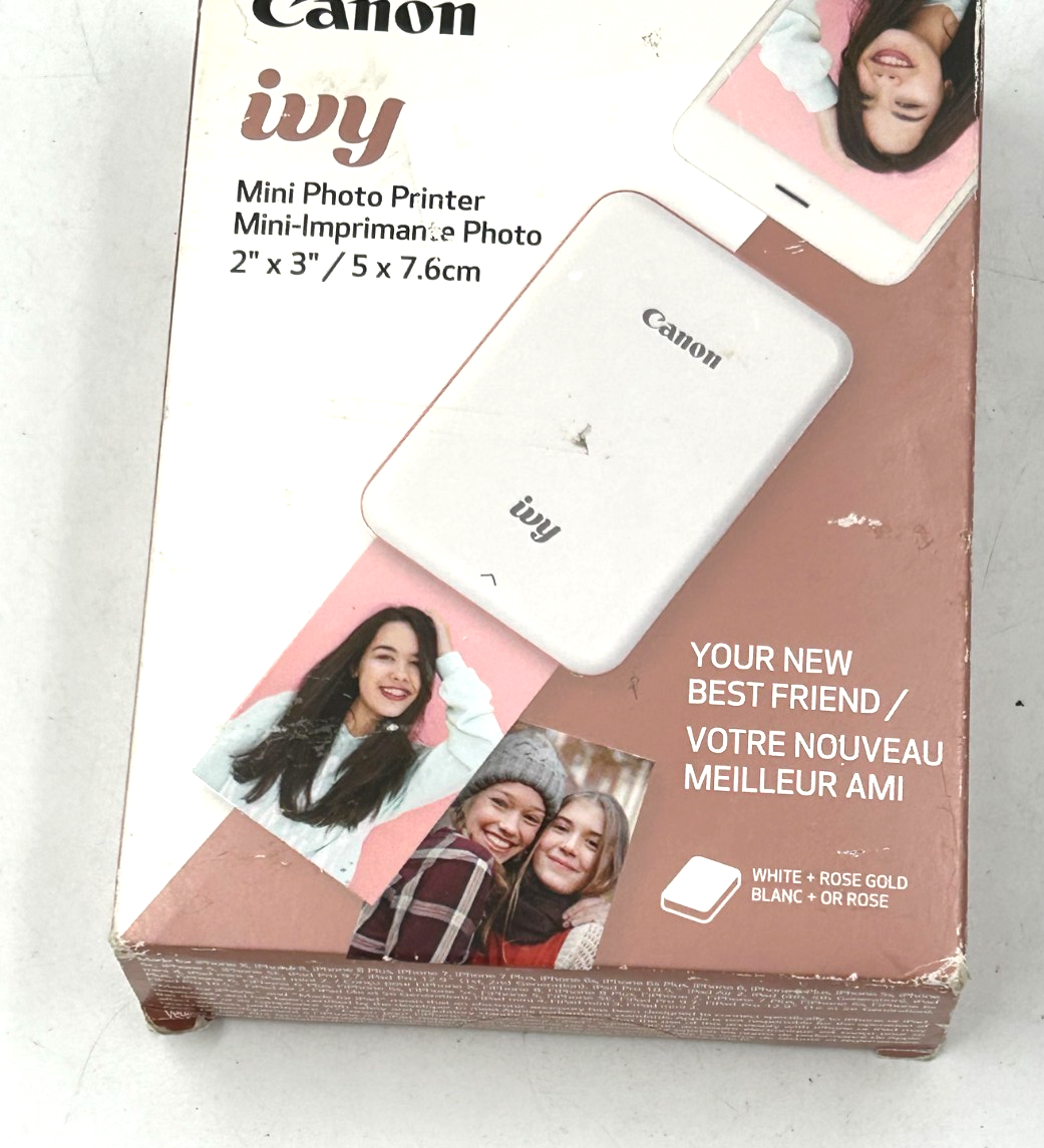 Canon Ivy Mini Mobile Photo Printer Rose Gold 13803308822|