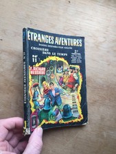 PETIT FORMAT BD ETRANGES AVENTURES 11 croisiere dans le temps  aredit 1969