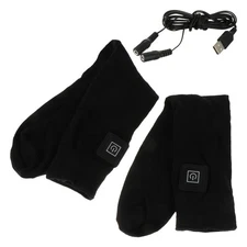 1 Pair Smart Heating Sock Fashionable Winter Stocking Warm Socks (No Battery)