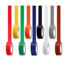 Romeda 9 Pack Coloured Electrical Tape, Electrical Tape Colours Water, Sun, a...