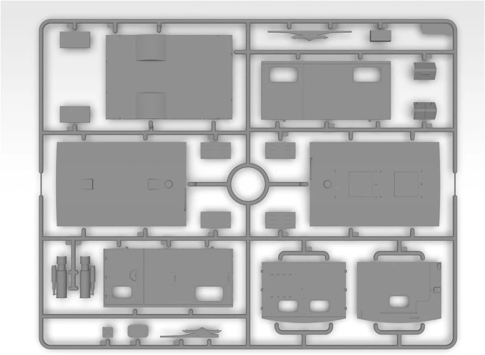 ICM 1:35 - Ambulancia militar alemana Unimog S 404 Foto 4 de 4