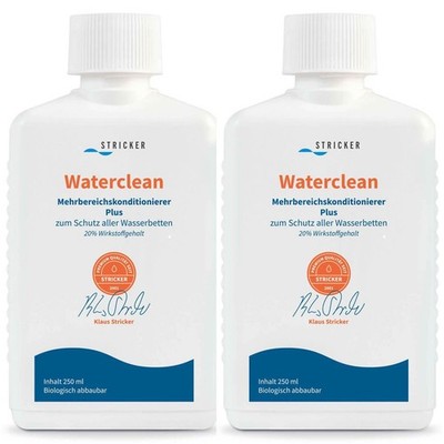 Wasserbett Conditioner Waterclean Konditionierer Pflege-Mittel Stricker 2x 250ml